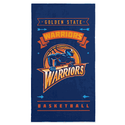NBA Hardwood Classics Golden State Warriors Printed Beach Towel