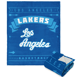 NBA Hardwood Classics Los Angeles Lakers Silk Touch Sherpa Throw