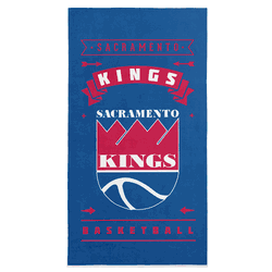 NBA Hardwood Classics Sacramento Kings Printed Beach Towel