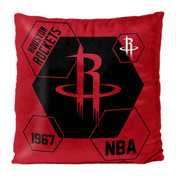 NBA Houston Rockets Connector Velvet Reverse Pillow 16 x 16 Inches