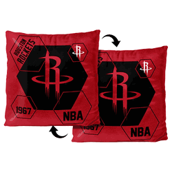 NBA Houston Rockets Connector Velvet Reverse Pillow