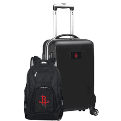 NBA Houston Rockets Deluxe 2-Piece Backpack & Carry-On Set