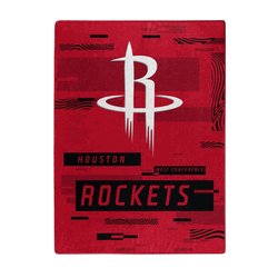 NBA Houston Rockets Digitize Raschel Throw Blanket 60x80Inches