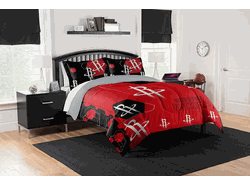 NBA Houston Rockets Hexagon F/Q Comforter Set