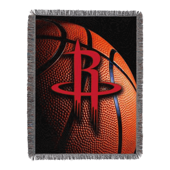 NBA Houston Rockets Photo Real Tapestry Throw Blanket 48x60 Inches