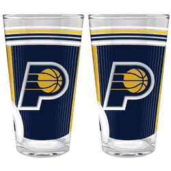 NBA Indiana Pacers 2pc Pint Glass Set