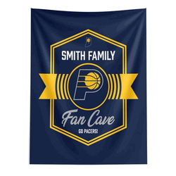NBA Indiana Pacers Dominion Personalized Wall Hanging 50�60 Inches