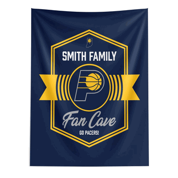 NBA Indiana Pacers Dominion Personalized Wall Hanging 50�60 Inches