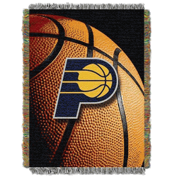 NBA Indiana Pacers Photo Real Tapestry Throw Blanket 48x60 Inches