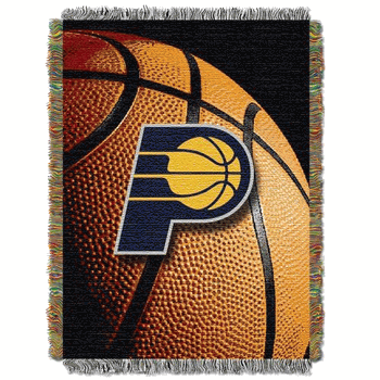 NBA Indiana Pacers Photo Real Tapestry Throw Blanket 48x60 Inches
