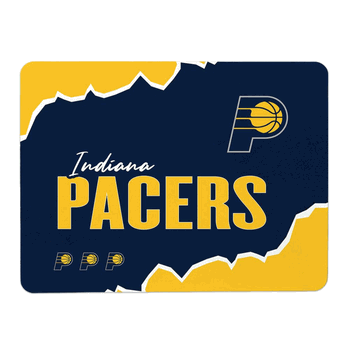 NBA Indiana Pacers Torn Small Mat 15x20 inches