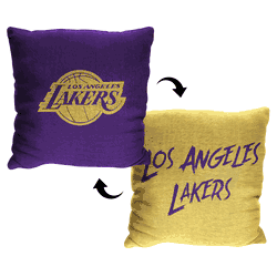NBA Invert Los Angeles Lakers 2Pk Double Sided Jacquard Pillow