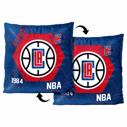 NBA Los Angeles Clippers Connector Velvet Reverse Pillow