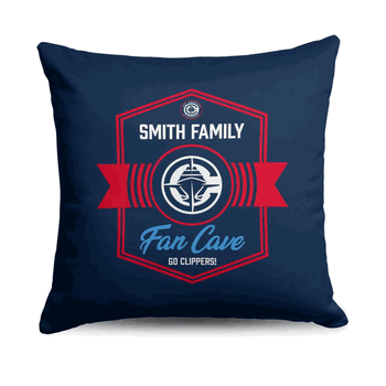 NBA Los Angeles Clippers Dominion Personalized Throw Pillow 18�18 Inches