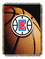 NBA Los Angeles Clippers Photo Real Tapestry Throw