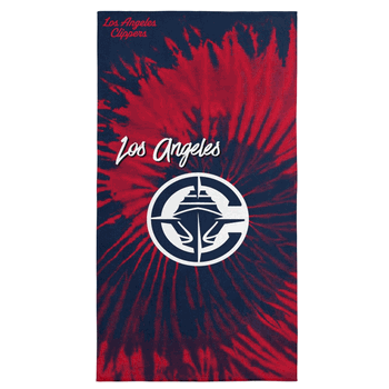 NBA Los Angeles Clippers Psychedelic Beach Towel 30x60 Inches
