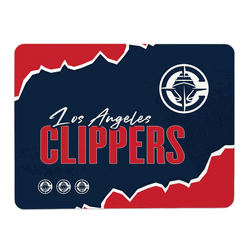NBA Los Angeles Clippers Torn Small Mat 15x20 inches