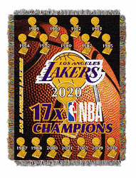 NBA Los Angeles Lakers Commemorative Series Tapestry Throw