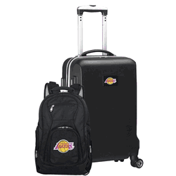 NBA Los Angeles Lakers Deluxe 2-Piece Backpack & Carry-On Set