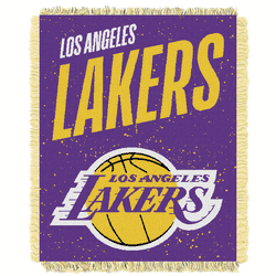 NBA Los Angeles Lakers Headliner Jacquard Throw