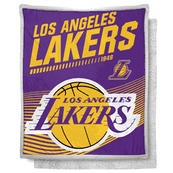 NBA Los Angeles Lakers New School Mink Sherpa