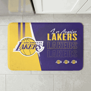 NBA Los Angeles Lakers Painterly Floor Mat 18�30 inches