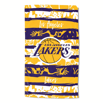 NBA Los Angeles Lakers Pocket Beach Towel 35 x 60 Inches