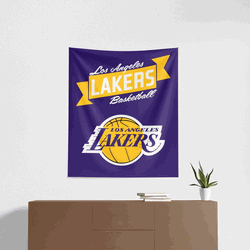 NBA Los Angeles Lakers Premium Wall Hanging 34 x 40 Inches