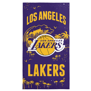 NBA Los Angeles Lakers Tide  Beach Towel 30 x 60 Inches