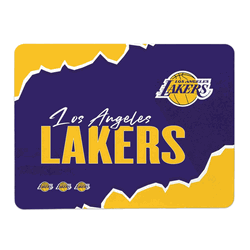NBA Los Angeles Lakers Torn Small Mat 15x20 inches