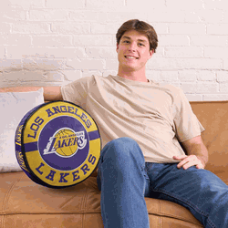 NBA Los Angeles Lakers Travel Cloud Pillow 15 Inches