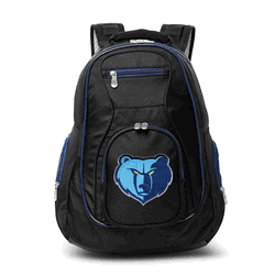 NBA Memphis Grizzlies 19" Premium Laptop Backpack with Colored Trim