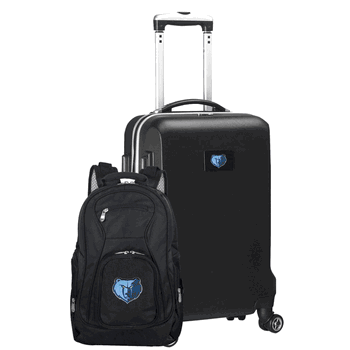 NBA Memphis Grizzlies Deluxe 2-Piece Backpack & Carry-On Set