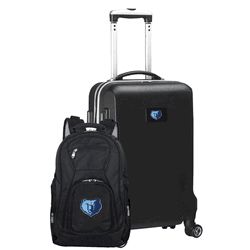 NBA Memphis Grizzlies Deluxe 2-Piece Backpack & Carry-On Set