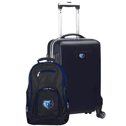 NBA Memphis Grizzlies Deluxe 2-Piece Backpack & Carry-On Set