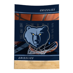 NBA Memphis Grizzlies Detailed Collage Wall Hanging Tapestry 24x36 inches