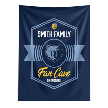 NBA Memphis Grizzlies Dominion Personalized Wall Hanging 50�60 Inches