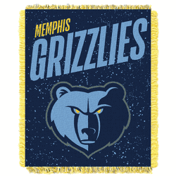 NBA Memphis Grizzlies Headliner Jacquard Throw
