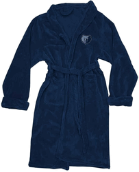 NBA Memphis Grizzlies L/XL Silk Touch Bathrobe 26 x 47 Inches