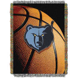 NBA Memphis Grizzlies Photo Real Tapestry Throw Blanket 48x60 Inches