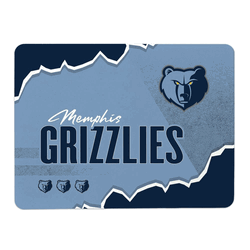 NBA Memphis Grizzlies Torn Small Mat 15x20 inches