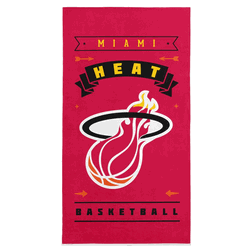 NBA Miami Heat Hardwood Classics Beach Towel 30x60 Inches