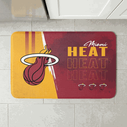 NBA Miami Heat Painterly Floor Mat 18�30 inches