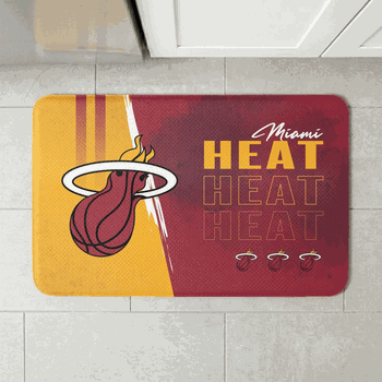 NBA Miami Heat Painterly Floor Mat 18�30 inches