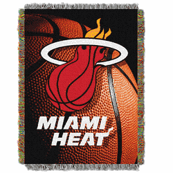 NBA Miami Heat Photo Real Tapestry Throw