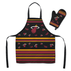 NBA Miami Heat Press Apron BBQ Mitt Set