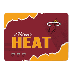 NBA Miami Heat Torn Small Mat 15x20 inches