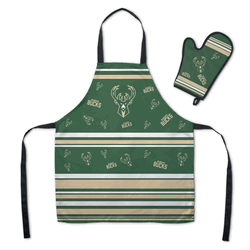 NBA Milwaukee Bucks Press Apron BBQ Mitt Set