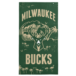 NBA Milwaukee Bucks Tide  Beach Towel 30 x 60 Inches