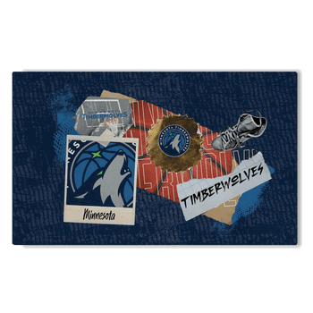 NBA Minnesota Timberwolves Display Washable Rug 32 x 62 Inches